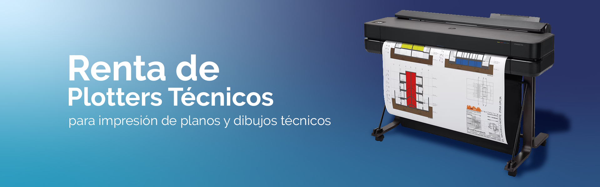 Renta de plotters